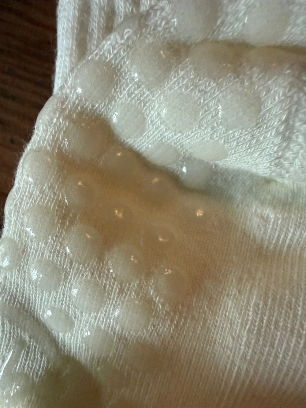 BARRE & YAP Embroidered Sticky Socks
